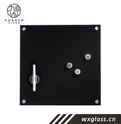 Glass Memo Board, Magnetic, 40 x 40 cm, Customized Color