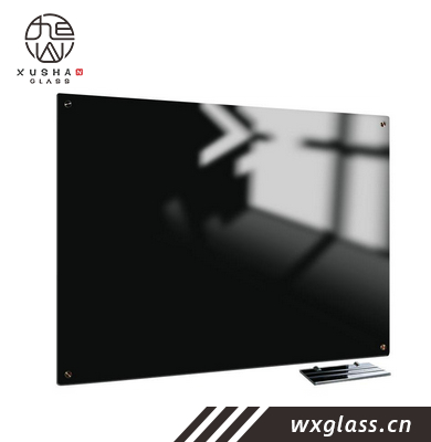 Magnetic Glassboard Black 120x90 cm